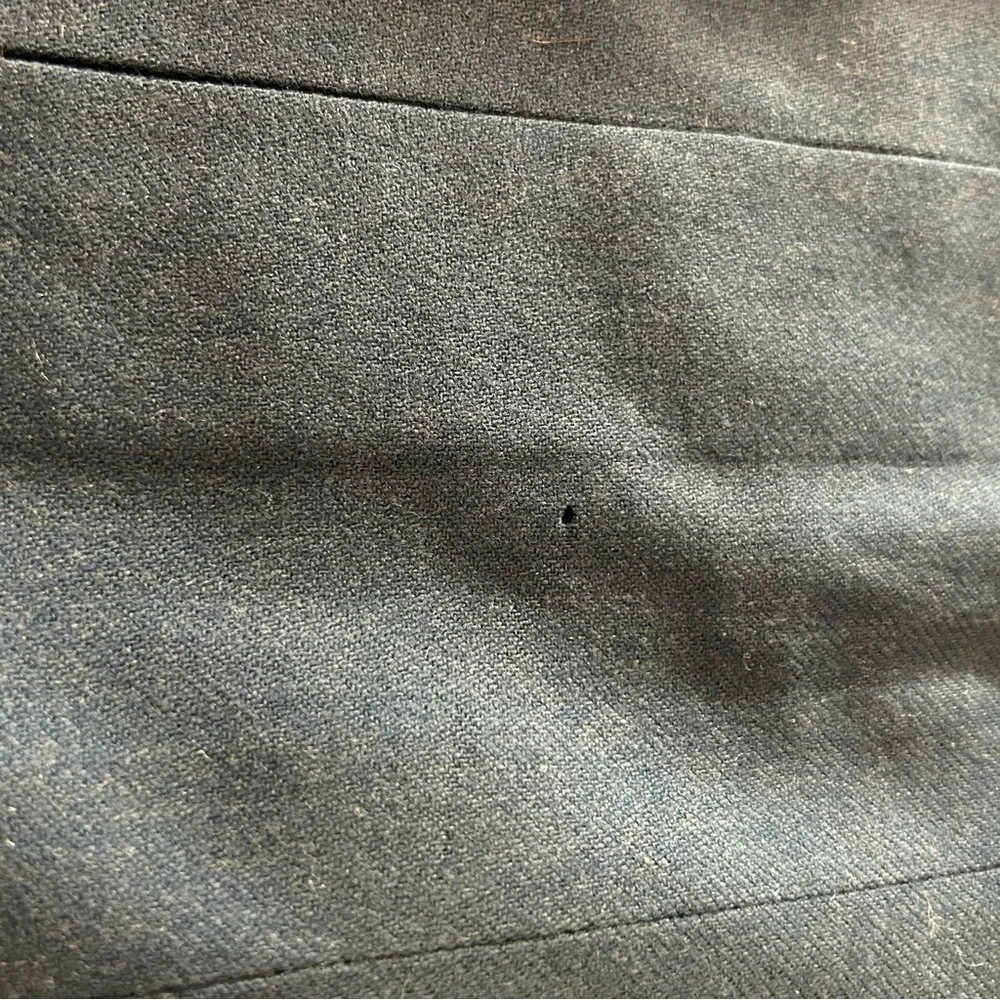 Kinloch Anderson Scotland Wool Skirt Vintage Pleated Blue Size 10